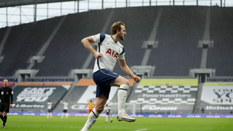 Harry Kane opened the scoring for Spurs