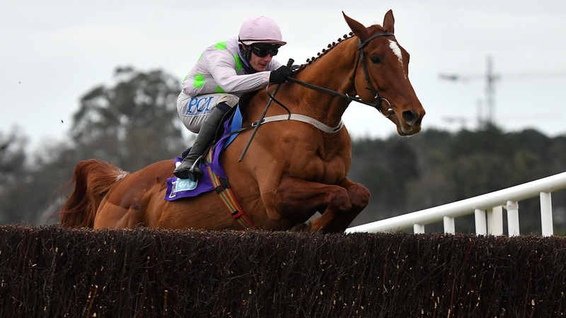 Monkfish looked a future Gold Cup winner when taking the Flogas Novice Chase