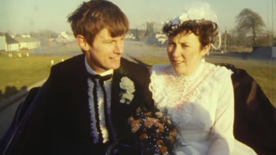 Traditional Monivea Wedding in 1986.