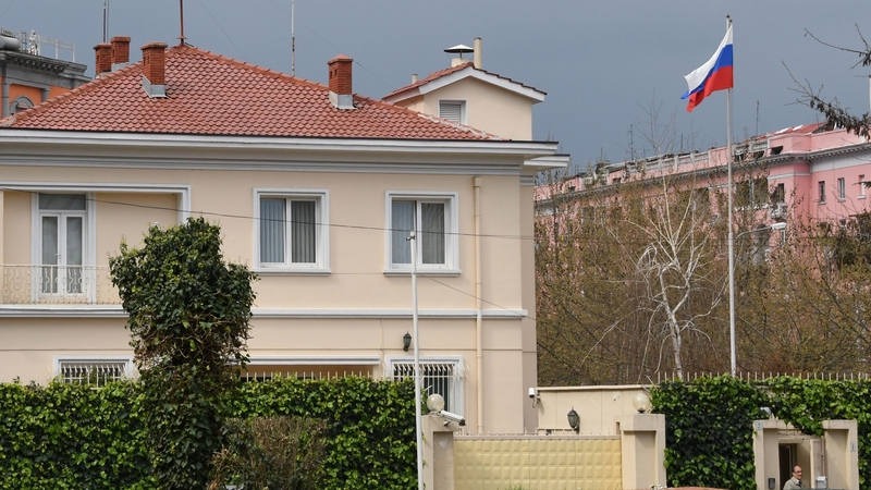 Albania previously expelled a diplomat of the Russian Embassy in Tirana (pictured)