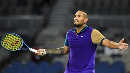 Nick Kyrgios made a winning start at the Australian Open