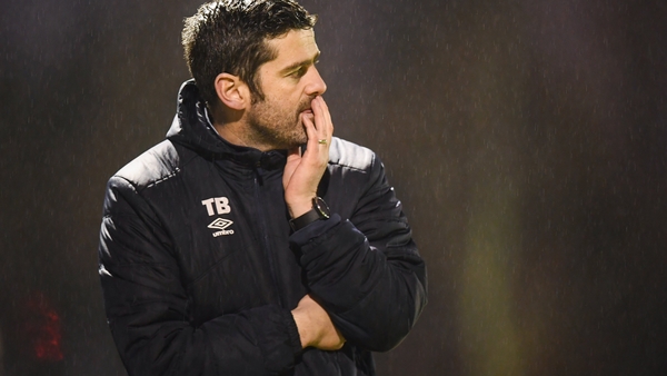 Treaty United manager Tommy Barrett