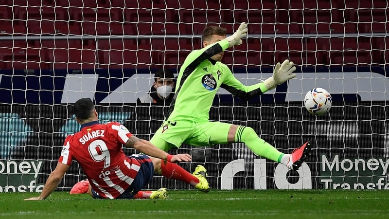 Luis Suarez scores his second goal