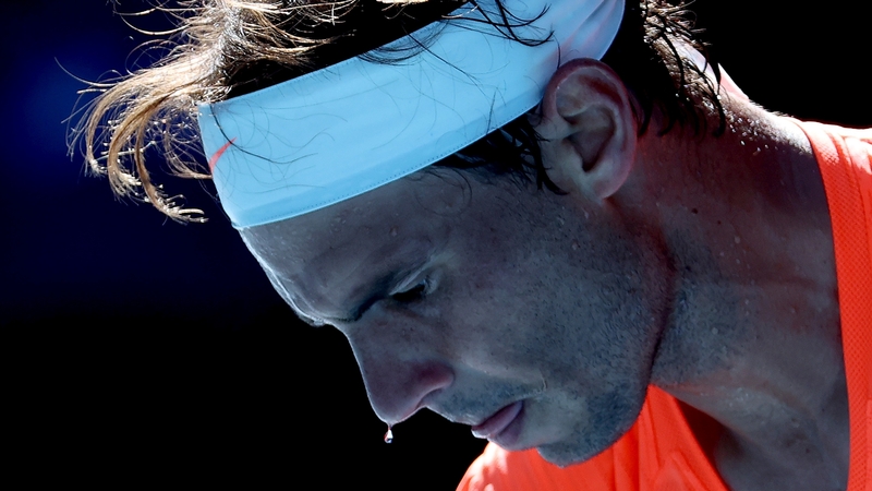 Rafael Nadal was largely untroubled during a 6-3 6-4 6-1 success