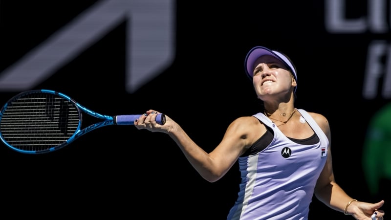 Fourth seed Sofia Kenin won in straights sets