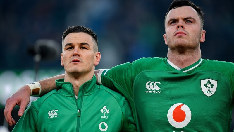 Johnny Sexton and James Ryan were both injured against Wales