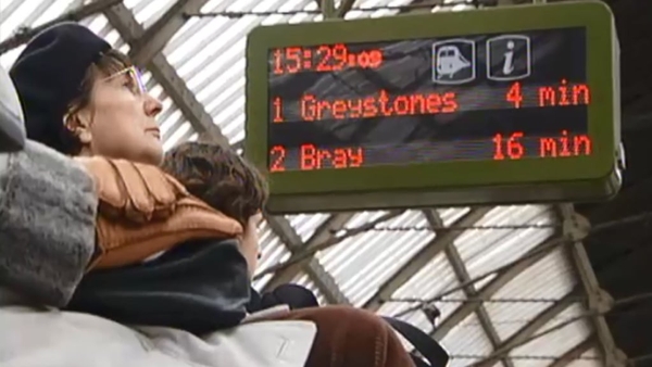 DART commuter in 2001