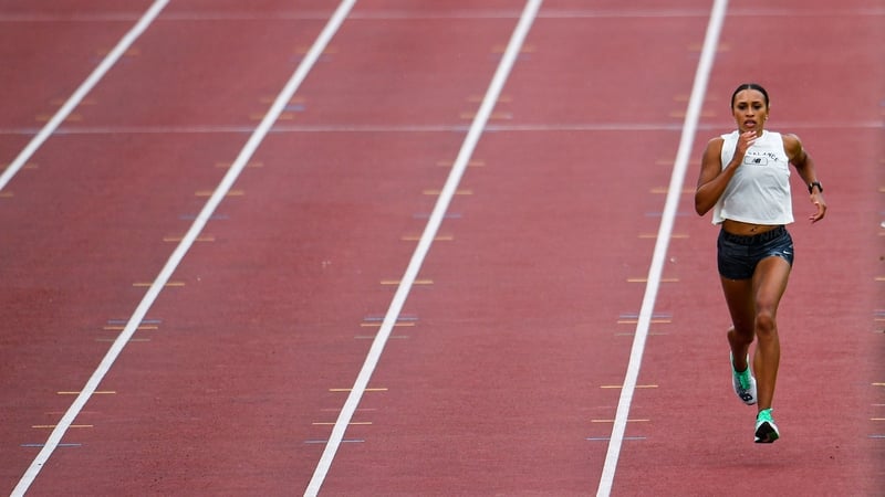 Power finished second in her 800m race in Lievin with a time of 2:03.84.