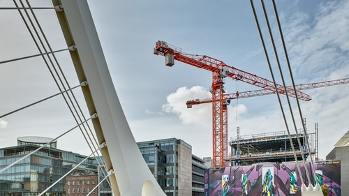 IPUT's development currently under construction at the Tropical Fruit Warehouse, Sir John Rogerson's Quay, Dublin 2