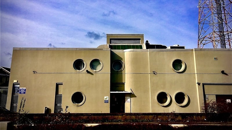 Rosleven Telephone Exchange, Athlone (1976-1980) designed by Noel Dowley for the Department of Posts and Telegraphs