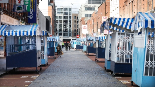 Moore Street is where the 1916 leaders met for the final time and decided to surrender (File image: Rolling News)