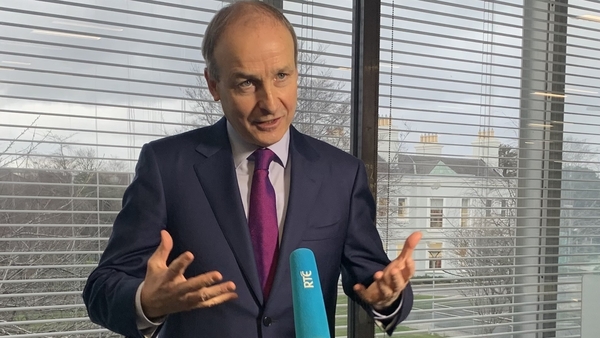 Micheál Martin said the AstraZeneca supply row was unnecessary