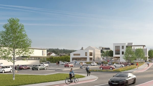A representation of the new Aldi store in Castlecomer