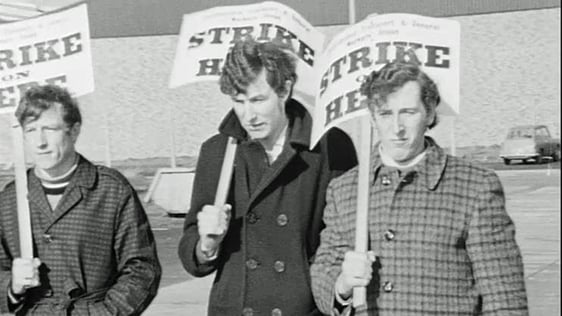 Gear Company Picket in Waterford (1971)