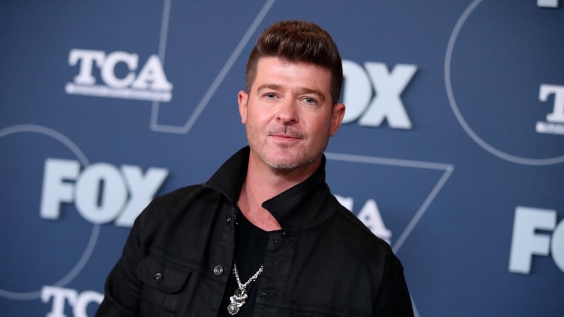 Robin Thicke: "Yeah, so you just kind of take it with a grain of salt."