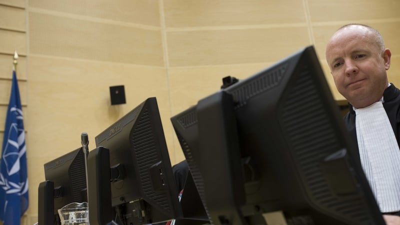 Fergal Gaynor spent almost 20 years working in the field of international criminal law