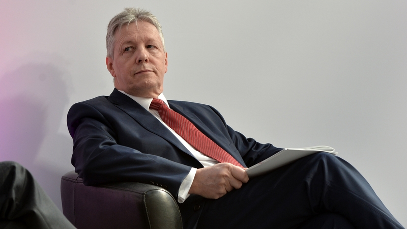 Peter Robinson warned of the potential for violence from those opposed to the protocol