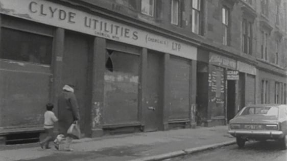 The Gorbals in Glasgow, 1971.