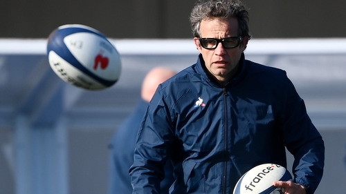 Head coach Fabien Galthie believe's Ireland's new-look half-backs will still offer a threat