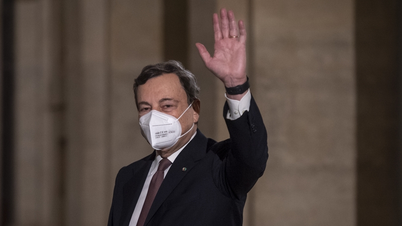 Mario Draghi spent the last nine days assembling the widest possible majority in parliament