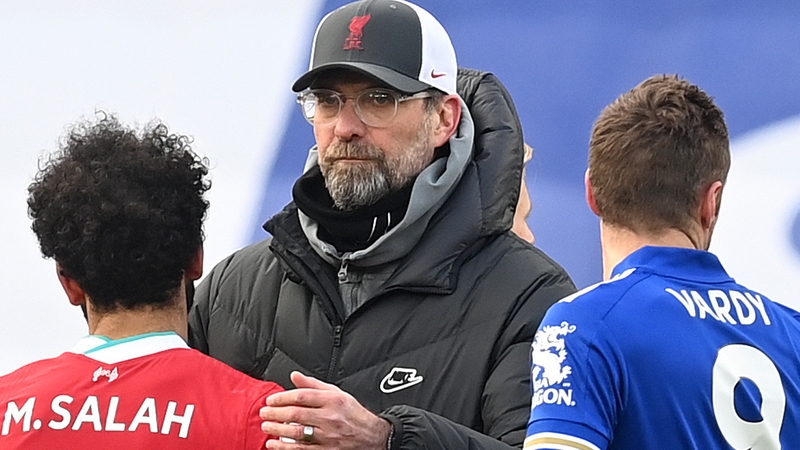Jurgen Klopp's side suffered their third Premier League defeat in a row
