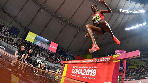 Beatrice Chepkoech is the steeplechase world champion