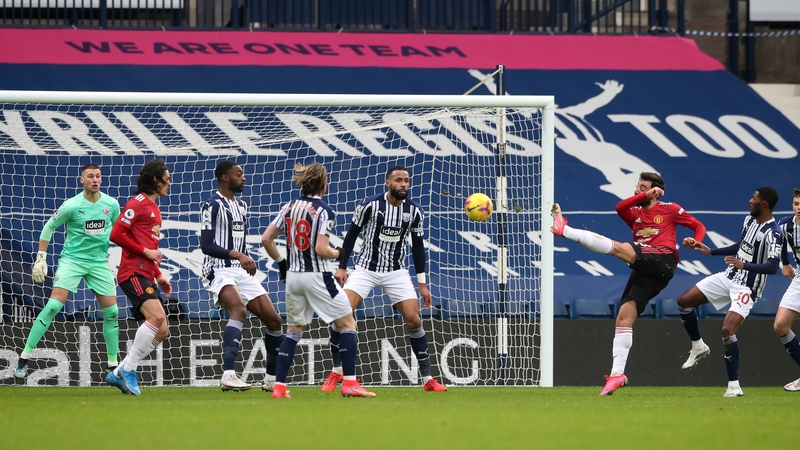 Manchester United drew level just before the break but could not take all three points