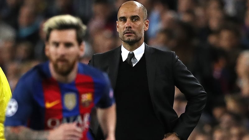 Guardiola and Messi enjoyed much success at Barcelona.