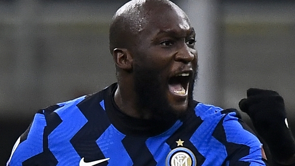 Romelu Lukaku fired two first-goals against Lazio