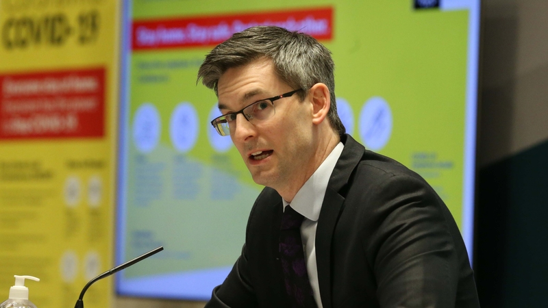 Deputy Chief Medical Officer Dr Ronan Glynn has said 90% of recent cases are the variant first identified in the UK (File image: RollingNews.ie)