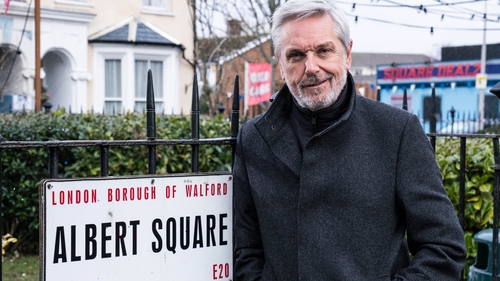 Brian Conley makes his Albert Square debut as Terry on Tuesday on RTÉ One and BBC One