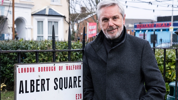 Brian Conley makes his Albert Square debut as Terry on Tuesday on RTÉ One and BBC One