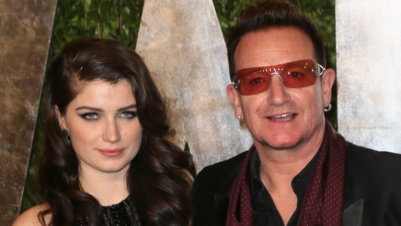 Eve Hewson and Bono