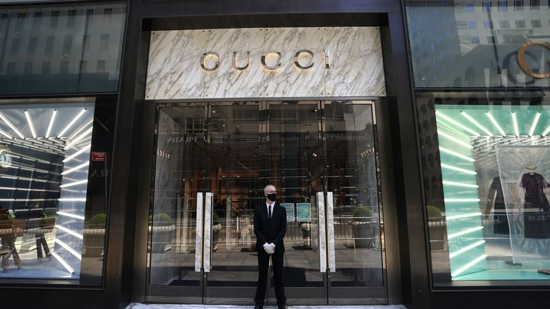 Sales at Gucci dropped by 25% In the first quarter of this year