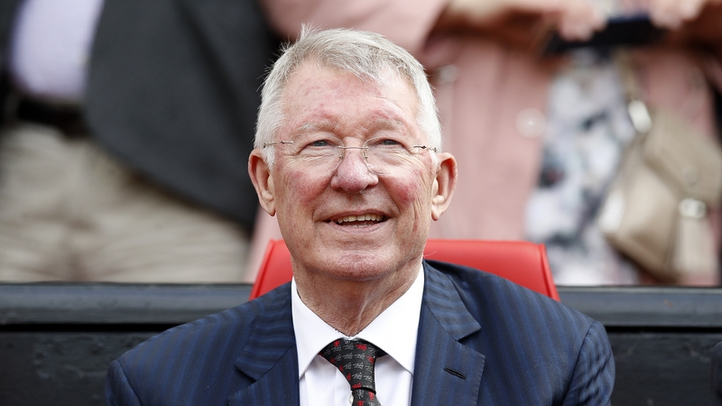 Alex Ferguson pictured in 2019