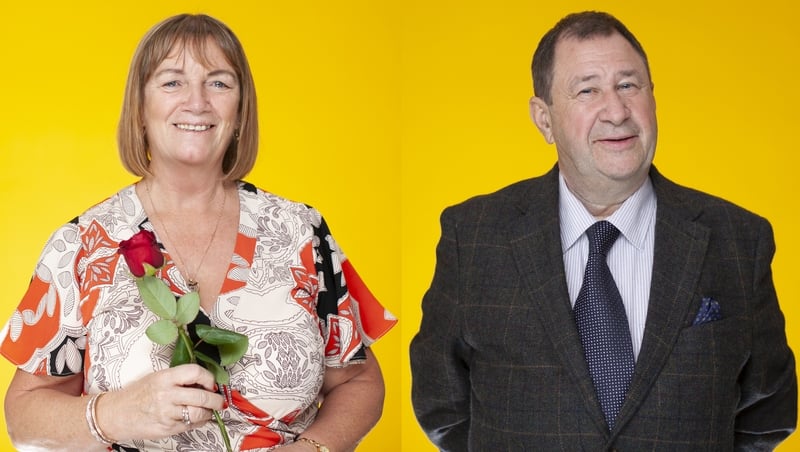 Gabrielle and John from Dublin: could love be lovelier the second time around for this old-school lady and gent?
