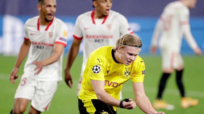 Erling Braut Haaland bagged a brace for the visitors