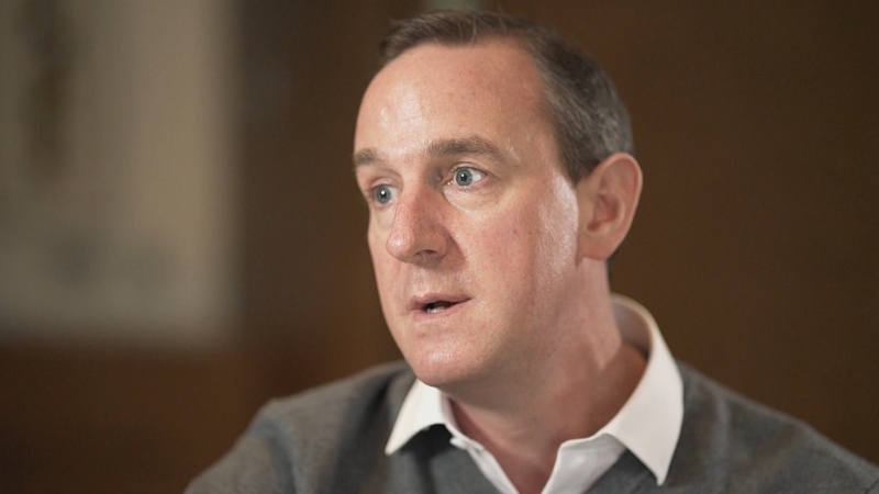 Richard O'Halloran has been detained in China since 2019