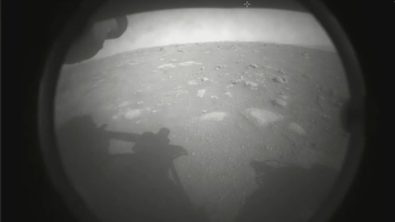 NASA's Perseverance rover lands on surface of Mars