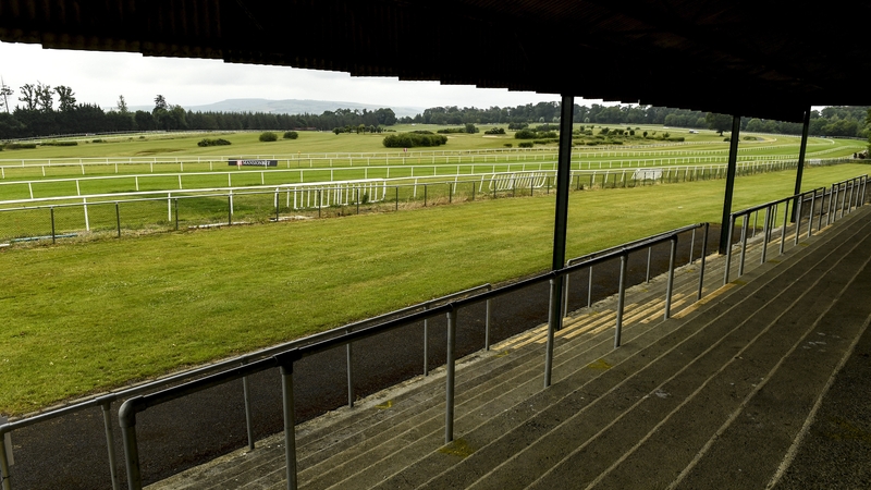 The home straight at Gowran Park Racecourse in Kilkenny