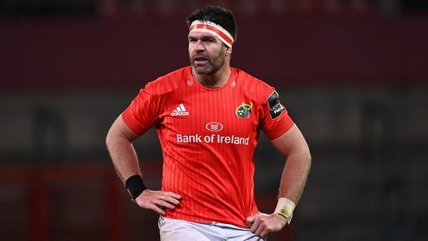 'I believe the time is right for me, my family and for Munster Rugby to hang up my boots'