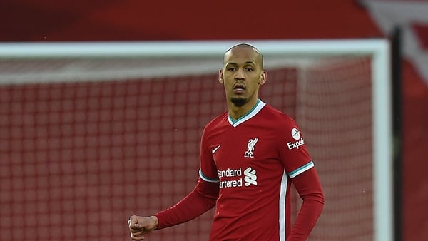 Fabinho had been deputising in the back four