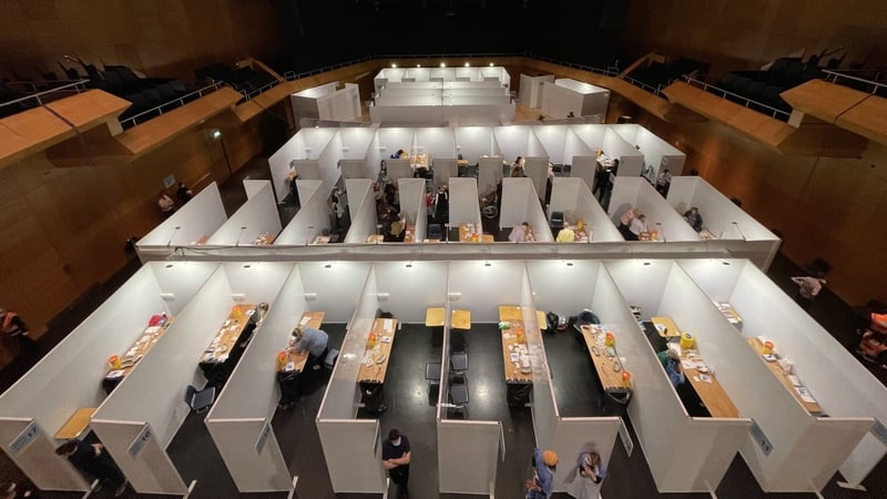 960 patients aged over 85 are being given the Pfizer BioNTech vaccine