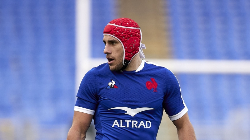 Gabin Villiere in action against Italy on 6 February