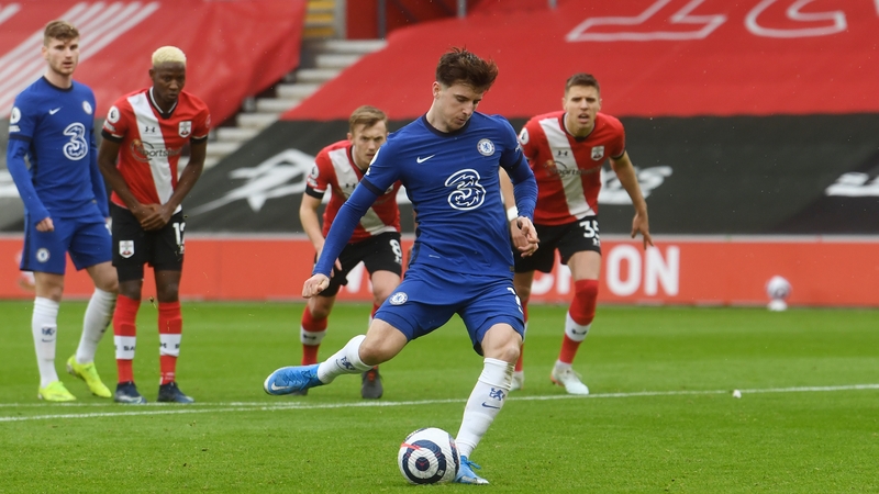 Mason Mount converted from the spot