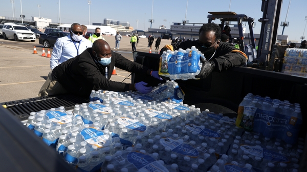 Nearly half of Texas' residents had to endure disrupted water service yesterday