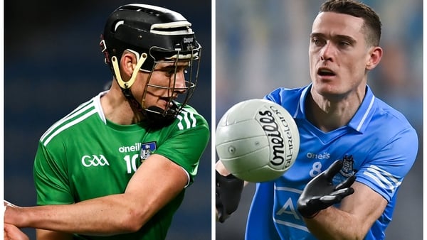 Gearoid Hegarty (L) and Brian Fenton took the honours