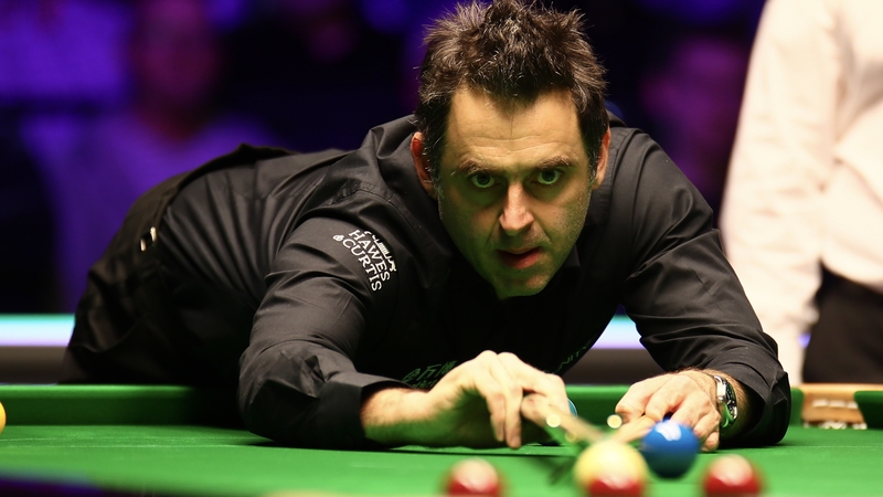 Ronnie O'Sullivan stands in Jordan Brown's way