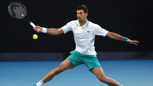 Djokovic is aiming for his 10th Australian Open title