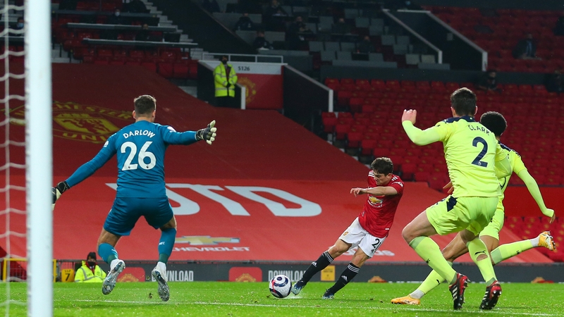 Daniel James fires home United's second